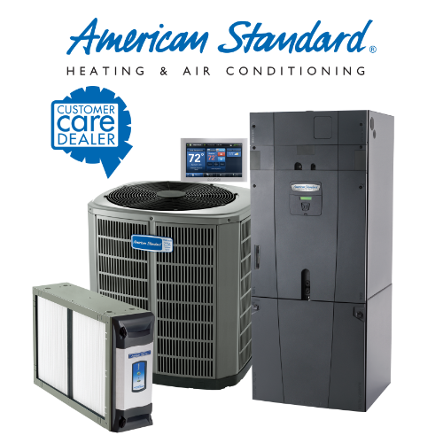 American Standard Customer Care Dealer certification badge