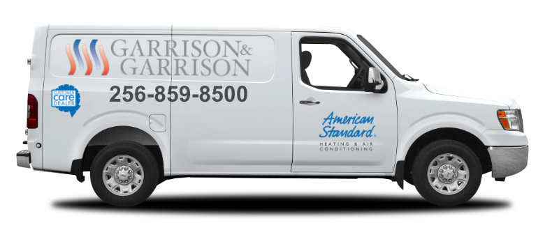 Garrison & Garrison branded service truck