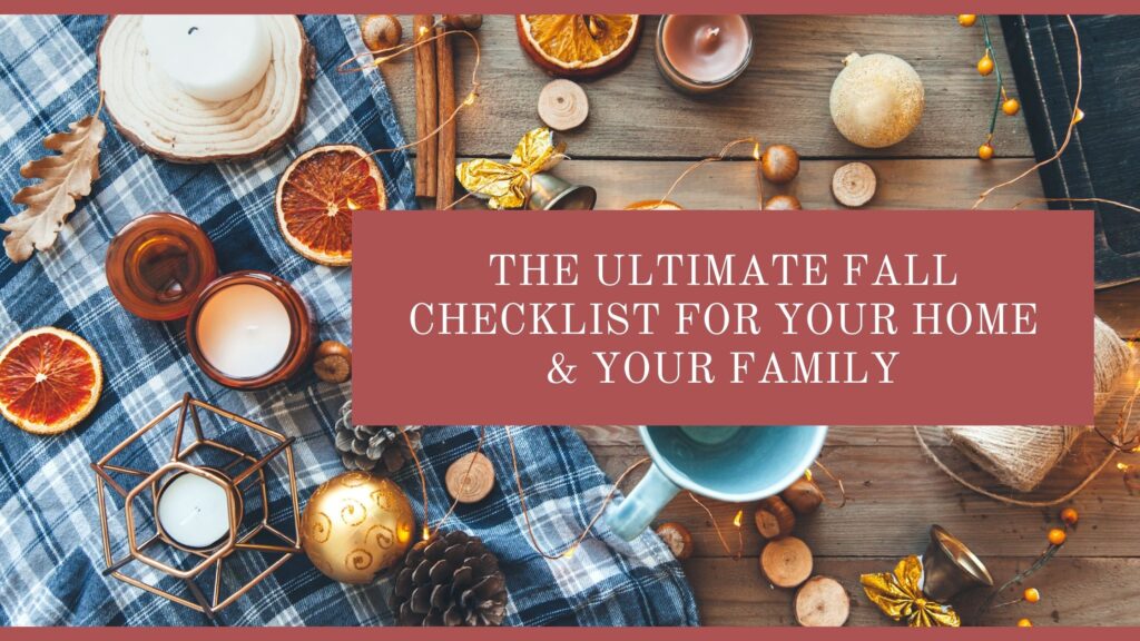 Ultimate Fall Checklist
