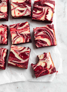 Red Velvet Cheesecake Brownies: