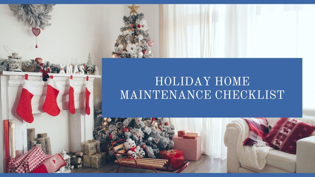 home maintenance checklist
